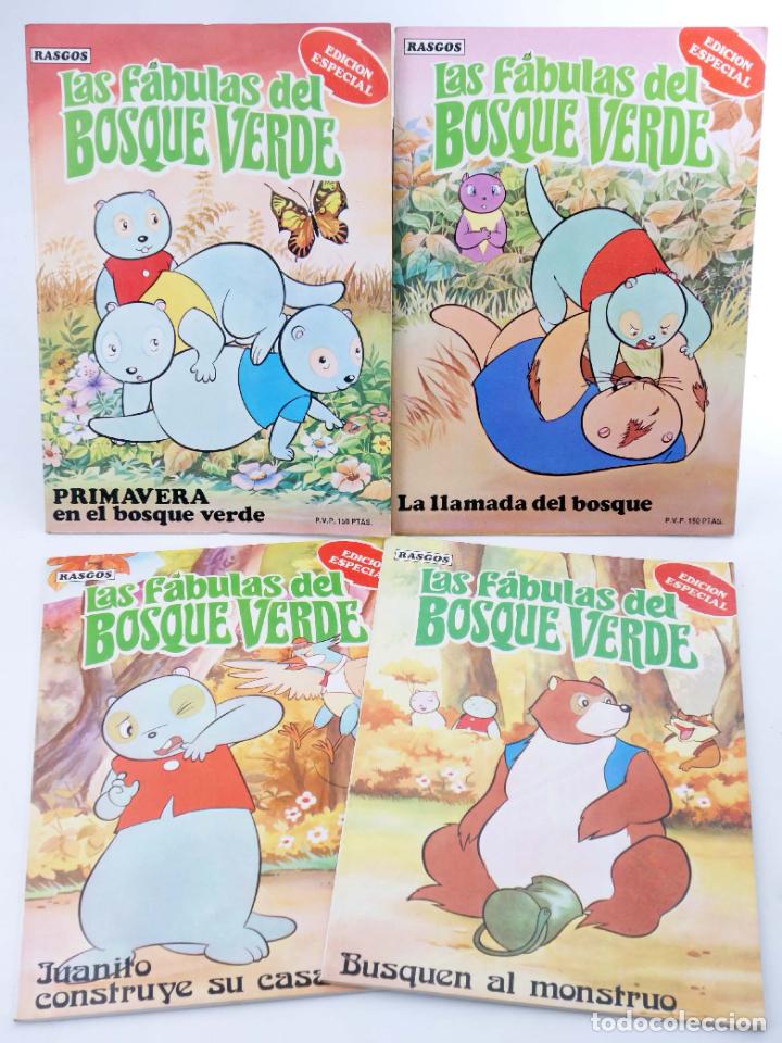 Fumetti: LAS F&Aacute;BULAS DEL BOSQUE VERDE ED ESPECIAL 1 A 4. Rasgos, 1983. OFRT