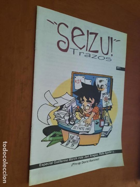 Comics: SEIZU TRAZOS 1. ESPECIAL GUILLERMO MARCH. GRAPA. BUEN ESTADO. AUTOEDITADO.