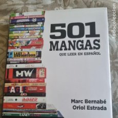 Cómics: 501 MANGAS QUE LEER EN ESPAÑOL MARC BERNABÉ ORIOL ESTRADA NORMA EDITORIAL. Lote 354562673
