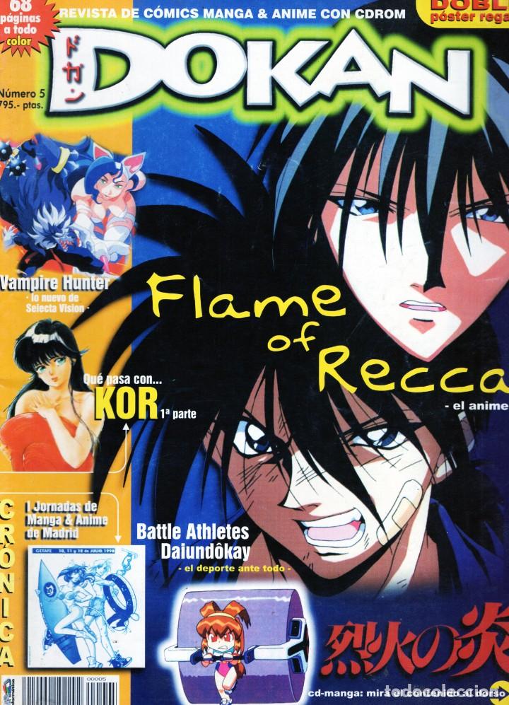 C&oacute;mics: REVISTA DOKAN N&ordm; 5 (SIN CD) - BUEN ESTADO