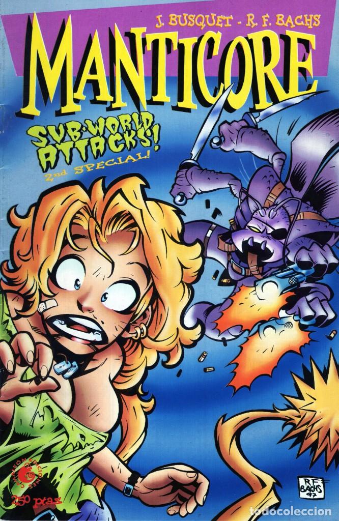 C&oacute;mics: MANTICORE SUBWORLD ATTACKS - CAMALEON - BUEN ESTADO