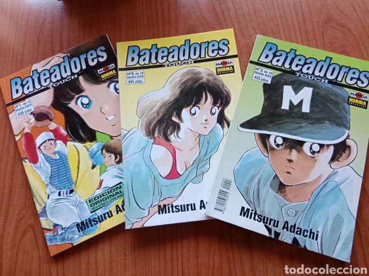 C&oacute;mics: Primeros 3 n&uacute;meros de Touch (bateadores) Mitsuru Adachi - Foto 1