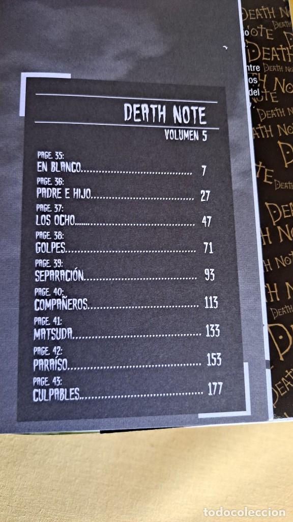 C&oacute;mics: TSUGUMI OHBA - DEATH NOTE 5 - NORMA EDITORIAL 2019 - Foto 3
