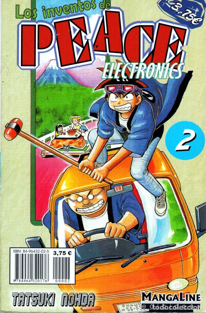 C&oacute;mics: LOS INVENTOS DE PEACE ELECTRONICS N&ordm; 2 - MANGALINE - MUY BUEN ESTADO