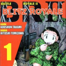 Cómics: BATTLE ROYALE II BLITZ ROYALE Nº 1 (KOUSHUN TAKAMI / HITOSHI TOMIZAWA) IVREA - BUEN ESTADO