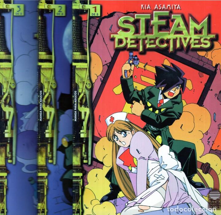 Fumetti: STEAM DETECTIVES COMPLETA 1 AL 8 (KIA ASAMIYA) PLANETA - BUEN ESTADO