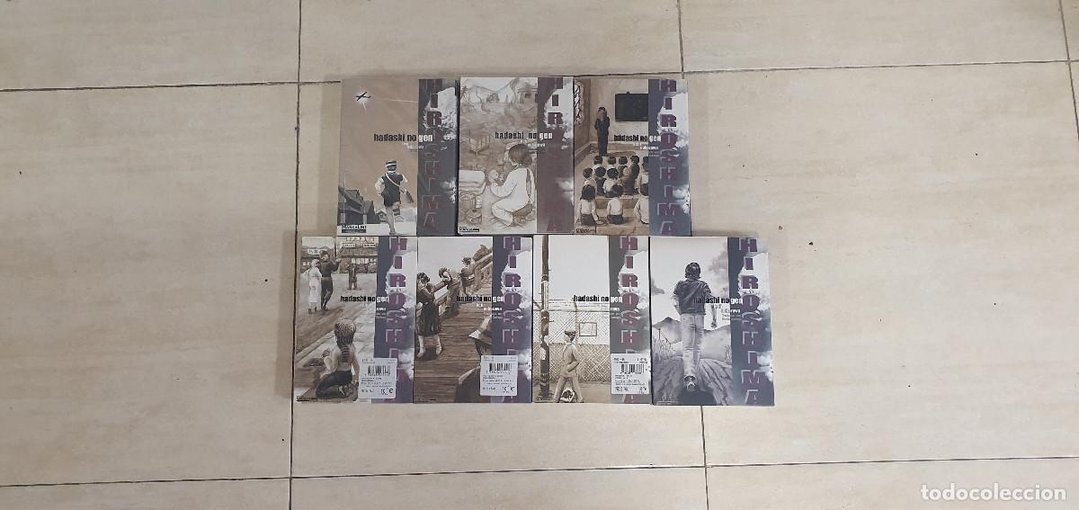 Comics: Hiroshima Hadashi no Gen, colecci&oacute;n COMPLETA 7 NUMEROS Mangaline Keiji Nakazawa