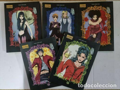Comics: Manga.Tarot Cafe.Lote 5 Tomos.La Cupula