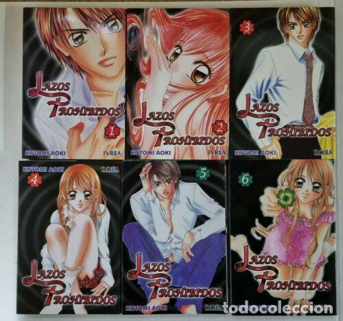 Comics: Manga.Lazos Prohibidos.Lote 6 Tomos.Ivrea
