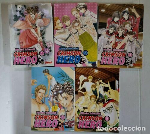 Comics: Manga.Crimson Hero.Lote 5 Tomos.Glenat