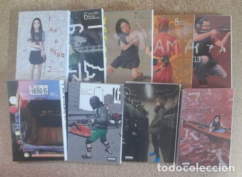 Comics: Manga.I Am Hero.Lote 9 Tomos.Norma