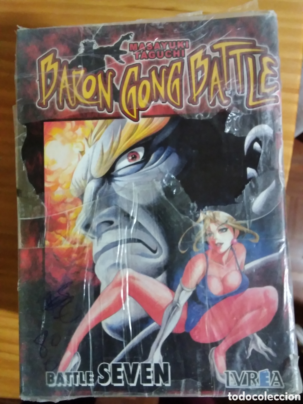 C&oacute;mics: Bar&oacute;n Gong Battle manga colecci&oacute;n completa 9 numeros