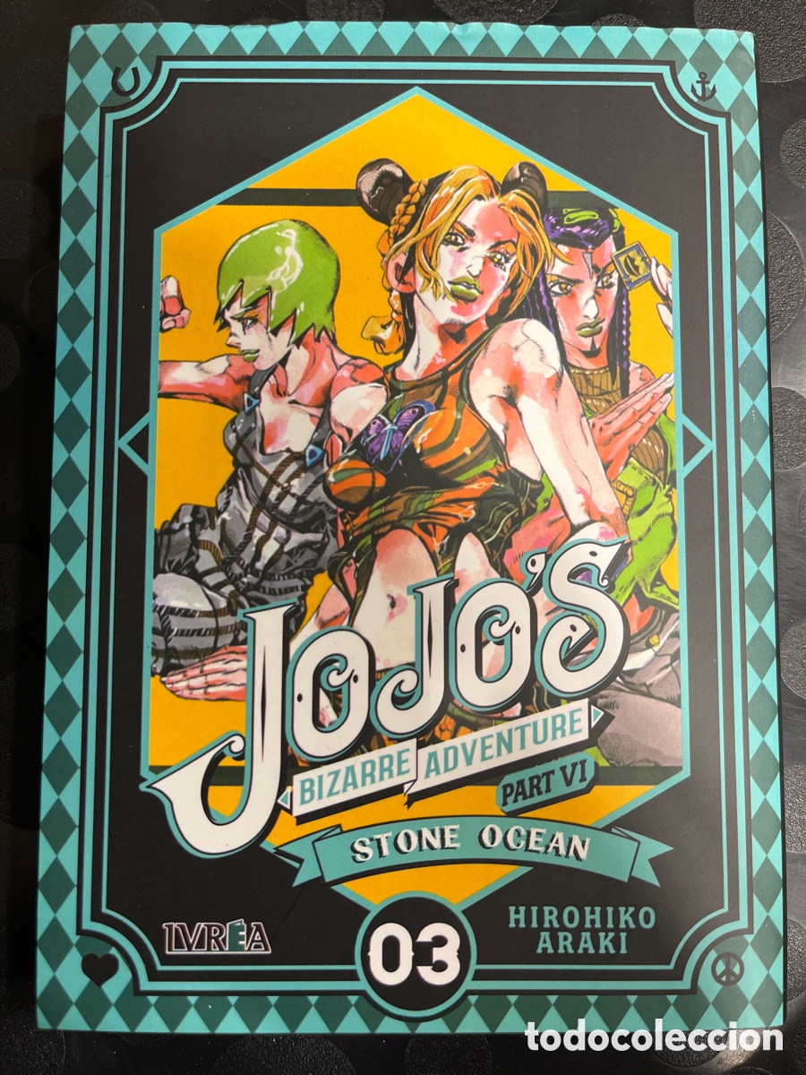 Comics: JOJO&rsquo;S BIZARRE ADVENTURE PART VI N.3 / 03 STONE OCEAN Ed IVR&Eacute;A ( 2020/2021 )