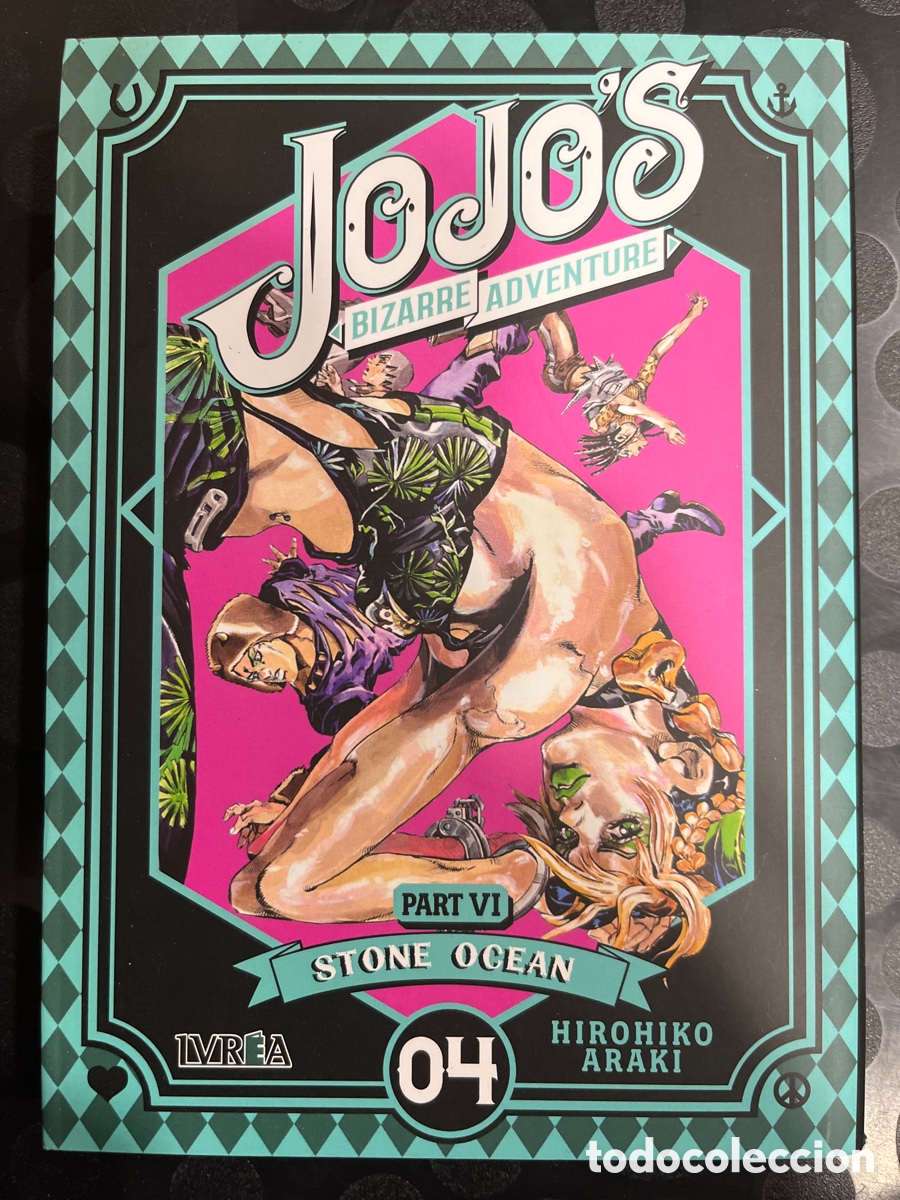 Comics: JOJO&rsquo;S BIZARRE ADVENTURE PART VI N.4 / 04 STONE OCEAN Ed IVR&Eacute;A ( 2020/2021 )