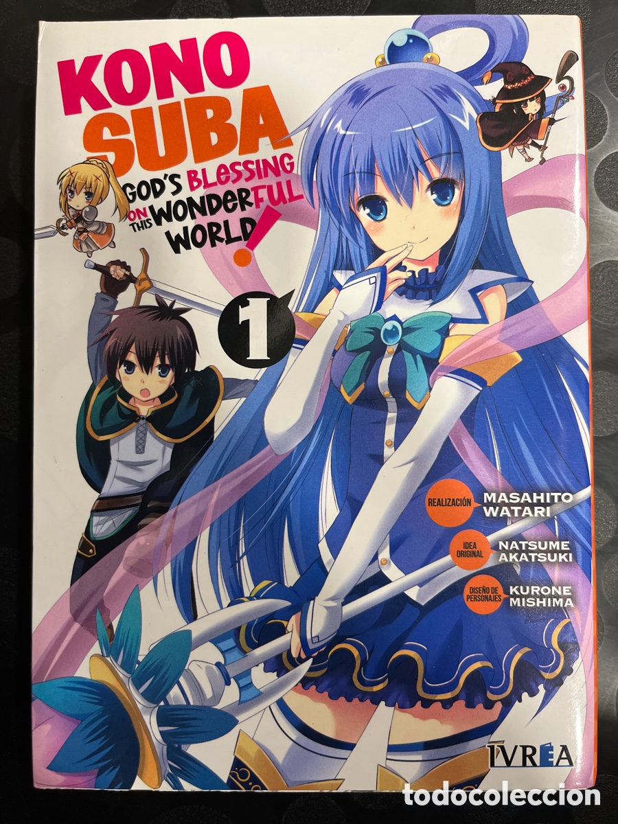 Comics: KONOSUBA N.1 / 01 GOD&rsquo;S BLESSING ON THIS WONDERFUL WORLD de NATSUME AKATSUKI Ed IVR&Eacute;A ( 2020/&hellip; )