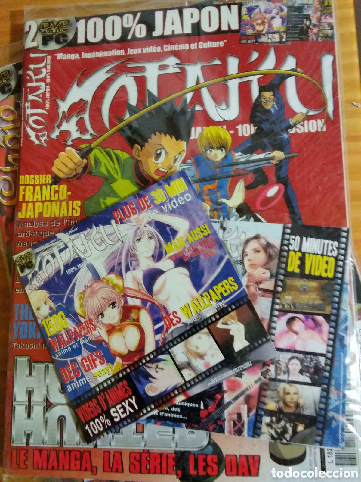 C&oacute;mics: Otaku revista Manga DVD regalo