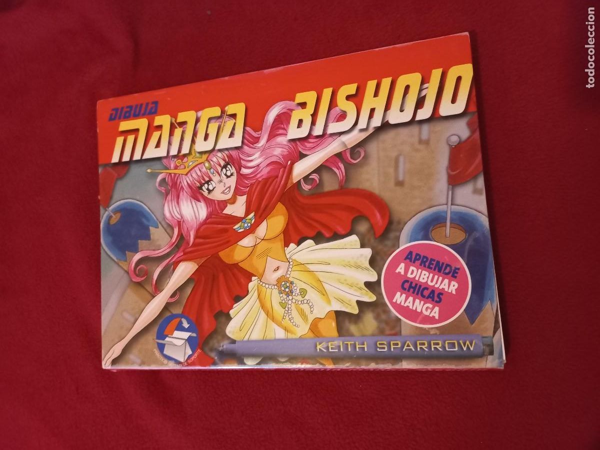 C&oacute;mics: DIBUJA MANGA BISHOJO - K. SPARROW - ED.PARRAMON - RUSTICA CON ANILLAS
