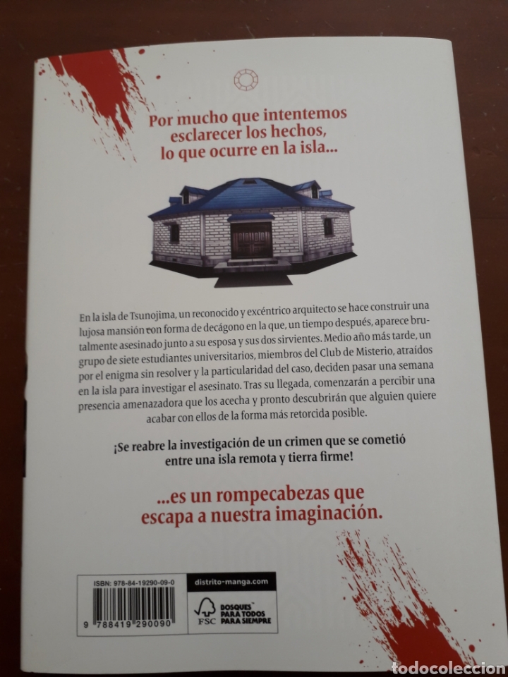C&oacute;mics: Los asesinatos de la mansi&oacute;n decagonal. Tomo 1. - Foto 2