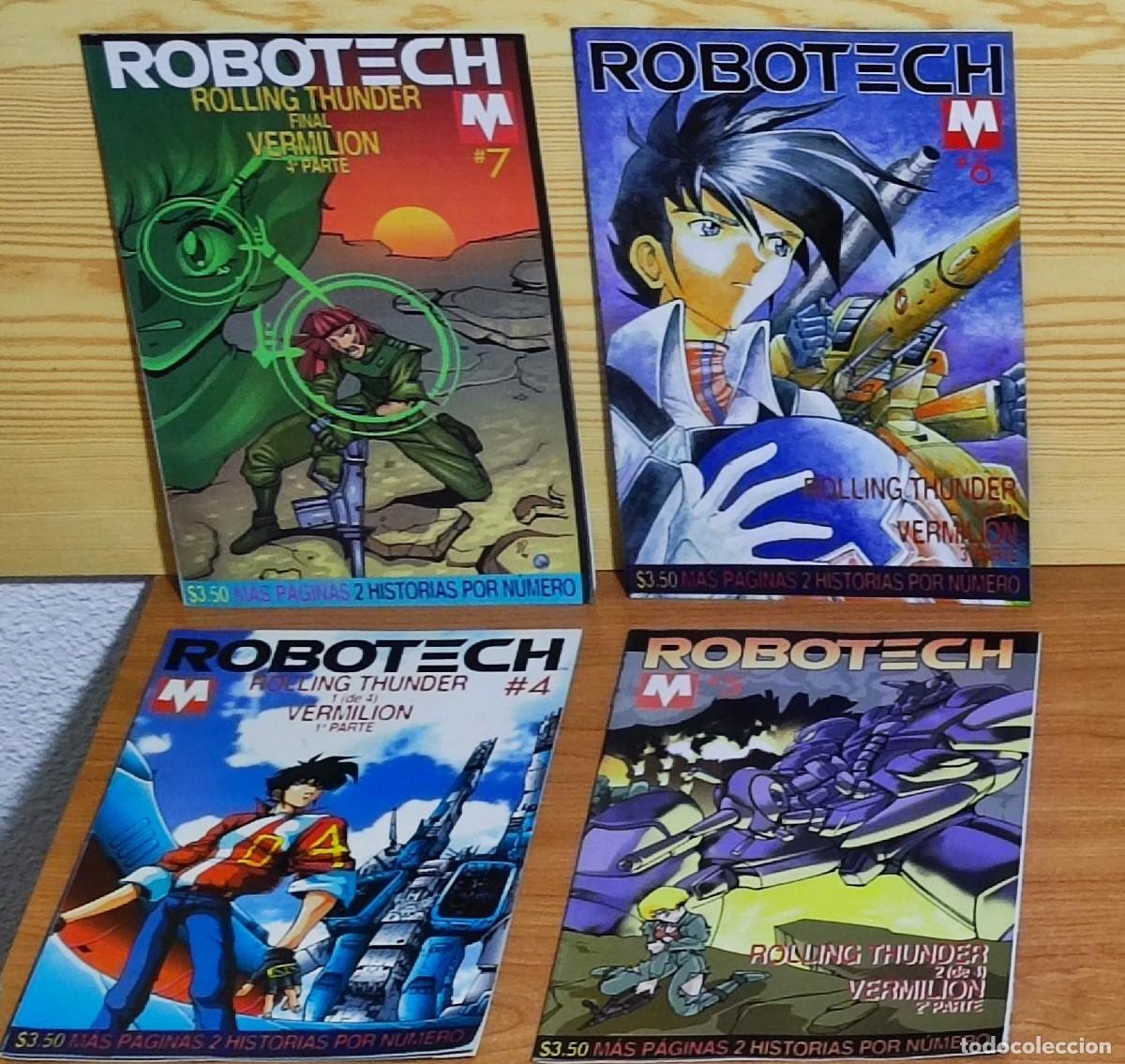 C&oacute;mics: ROBOTECH ROLLING THUNDER COLECCION COMPLETA 4 DE 4 A&Ntilde;O 1998. - Foto 1