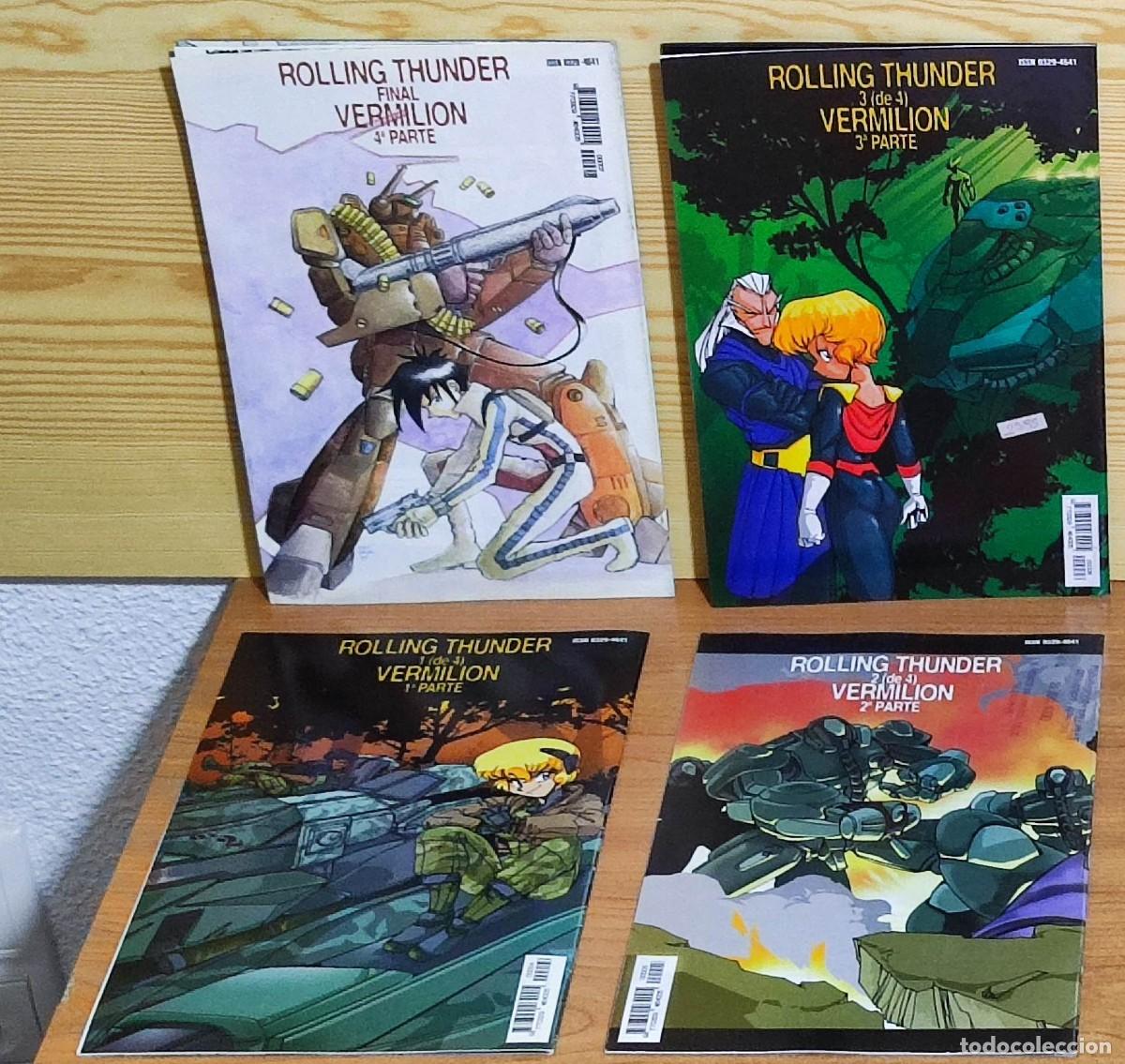 C&oacute;mics: ROBOTECH ROLLING THUNDER COLECCION COMPLETA 4 DE 4 A&Ntilde;O 1998. - Foto 2