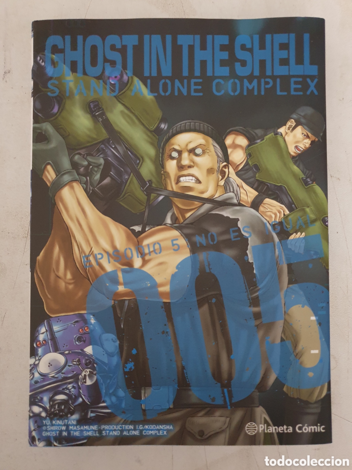 C&oacute;mics: GHOST IN THE SHELL STAND ALONE COMPLEX 5. SHIROW, KINUTANI - Foto 1
