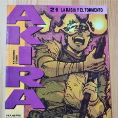 Cómics: AKIRA Nº 21 - LA RABIA Y EL TORMENTO - GLENAT 1991. Lote 391948279
