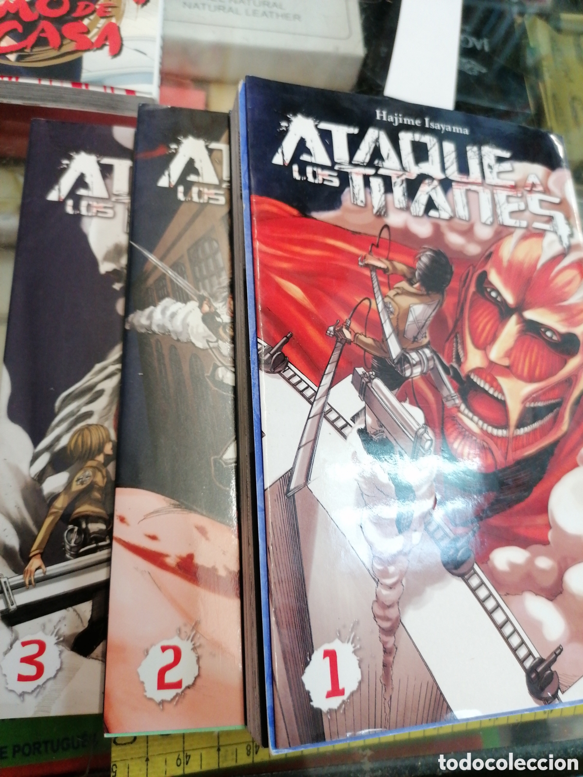 Comics: Ataque a los titanes1, 2,3