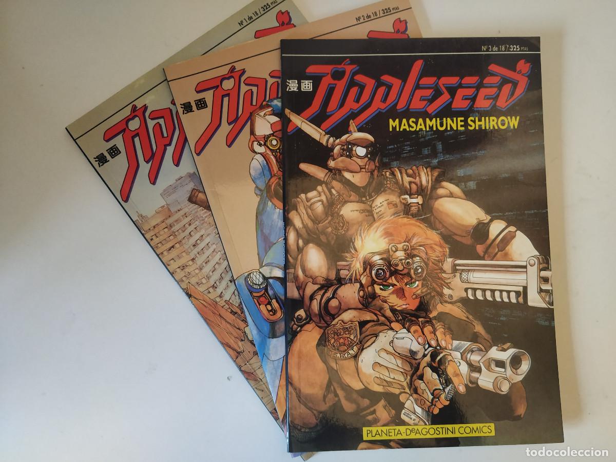 C&oacute;mics: Appleseed 1-3 (de 18) - Planeta, 1994 - Foto 1