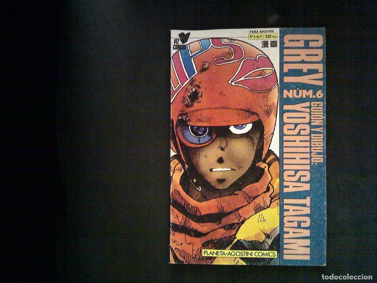 Comics: GREY YOSHIHISA TAGAMI. Viz comics. n&ordm; 6. Planeta-Agostini