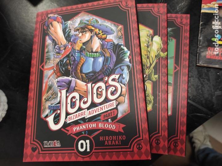 Comics: Jojo's Bizarre Adventure Part i Phantom Blood Completa - Ivrea - 3 numeros - Araki