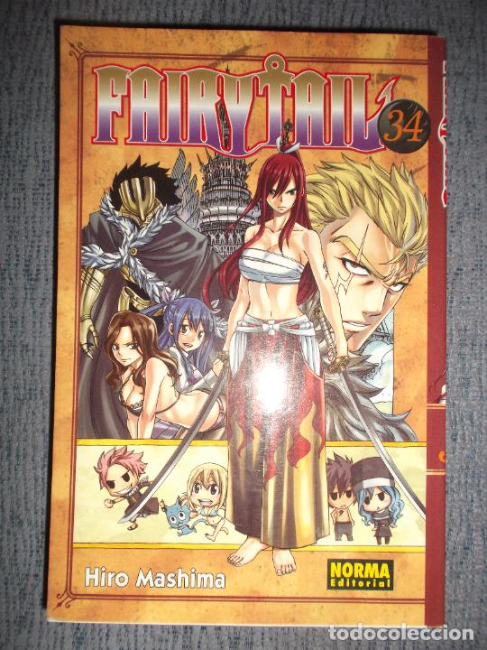 C&oacute;mics: Fairy Tail N&ordm; 34 (De 63), Hiro Mashima - Foto 1