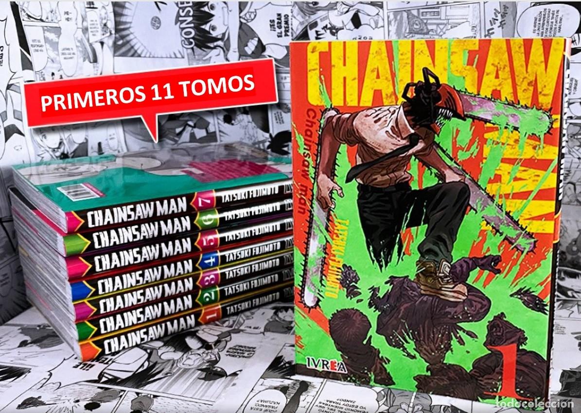 manga chainsaw man - tomos 1 al 11 + envío grát - Comprar Comics Manga no  todocoleccion