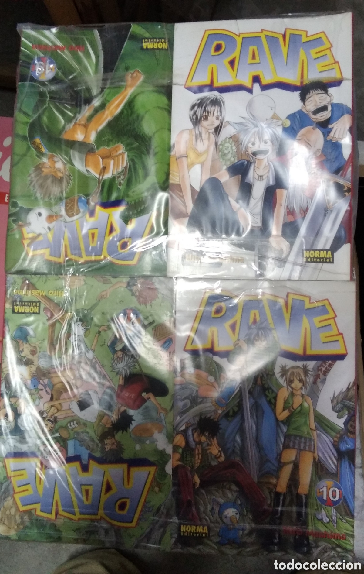Comics: Rave comic manga edita norma colecci&oacute;n completa 35 n&uacute;meros a&ntilde;o 2004