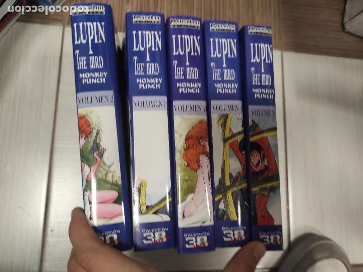 C&oacute;mics: LUPIN THE THIRD, MONKEY PUNCH, MANGALINE EDICIONES, 2007, COMPLETA, 5 VOLUMENES - Foto 1