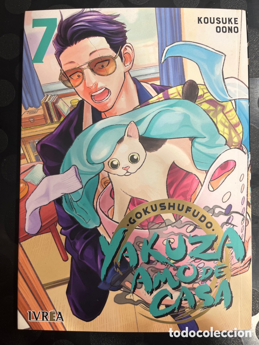 Comics: GOKUSHUFUDO : YAKUZA AMO DE CASA N.7 de KOUSUKE OONO Ed IVR&Eacute;A ( 2020/2023 )