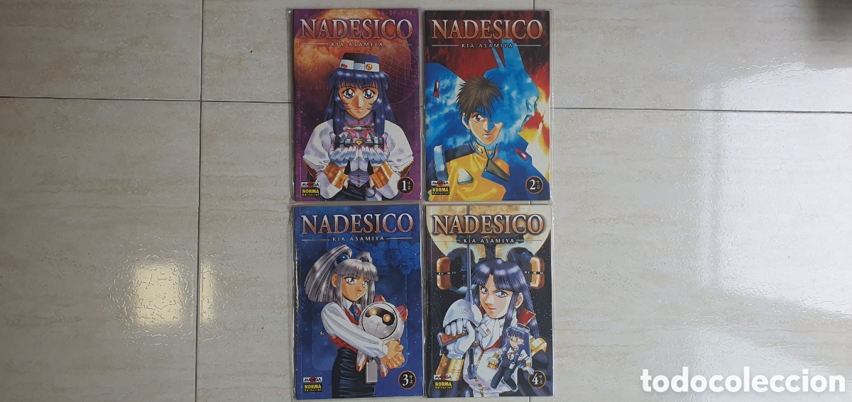 Comics: Nadesico Completa 1 al 4 Norma Editorial manga