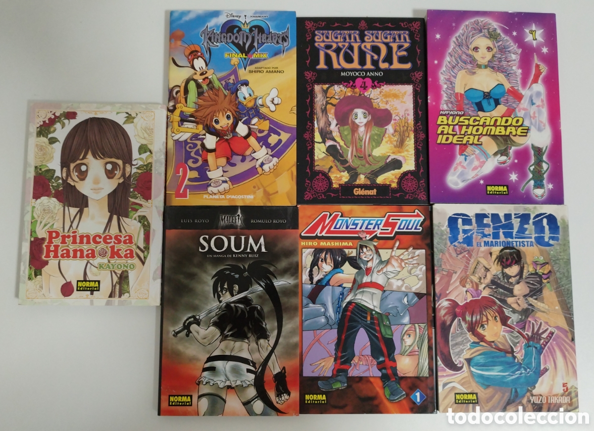 Comics: 7 Manga variados / Norma