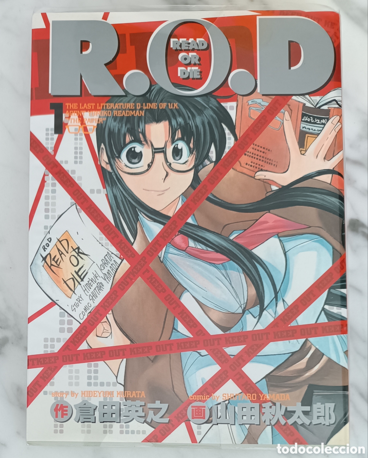 Comics: R.O.D READ OR DIE . MANGA EN JAPON&Eacute;S!!