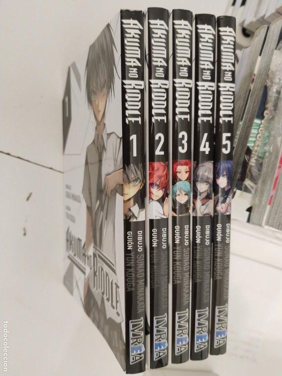 C&oacute;mics: AKUMA NO RIDDLE, COMPLETA EN 5 TOMOS, DE IVREA - Foto 3