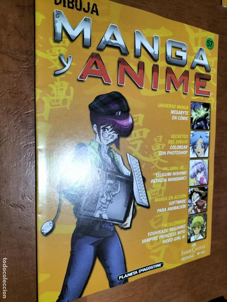 Comics: 57 DIBUJA MANGA Y ANIME. FAS&Iacute;CULO. GRAPA. BUEN ESTADO. PLANETA DEAGOSTINI