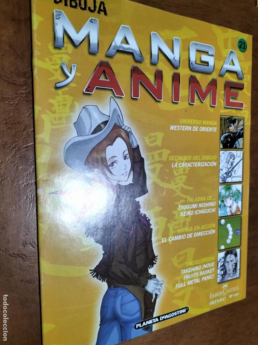 Comics: 21 DIBUJA MANGA Y ANIME. FAS&Iacute;CULO. GRAPA. BUEN ESTADO. PLANETA DEAGOSTINI