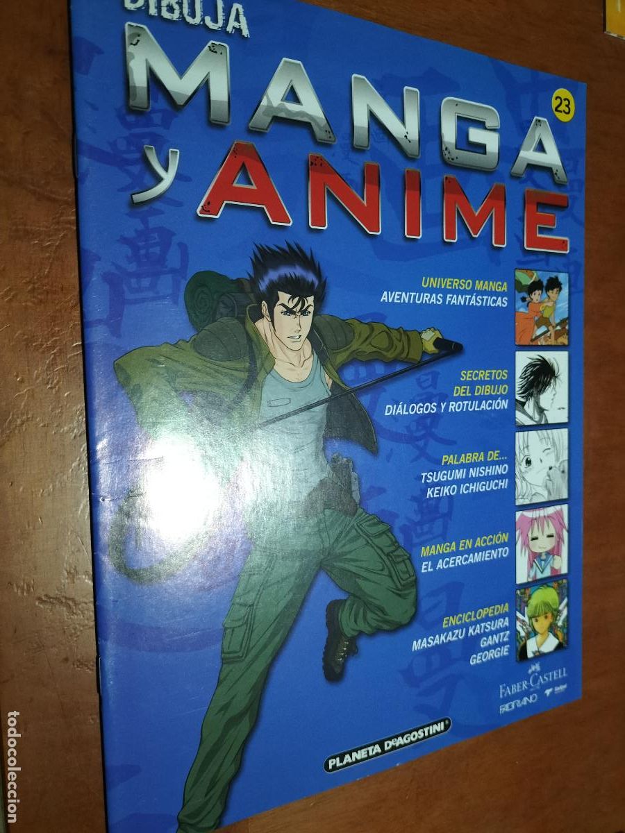 Comics: 23 DIBUJA MANGA Y ANIME. FAS&Iacute;CULO. GRAPA. BUEN ESTADO. PLANETA DEAGOSTINI