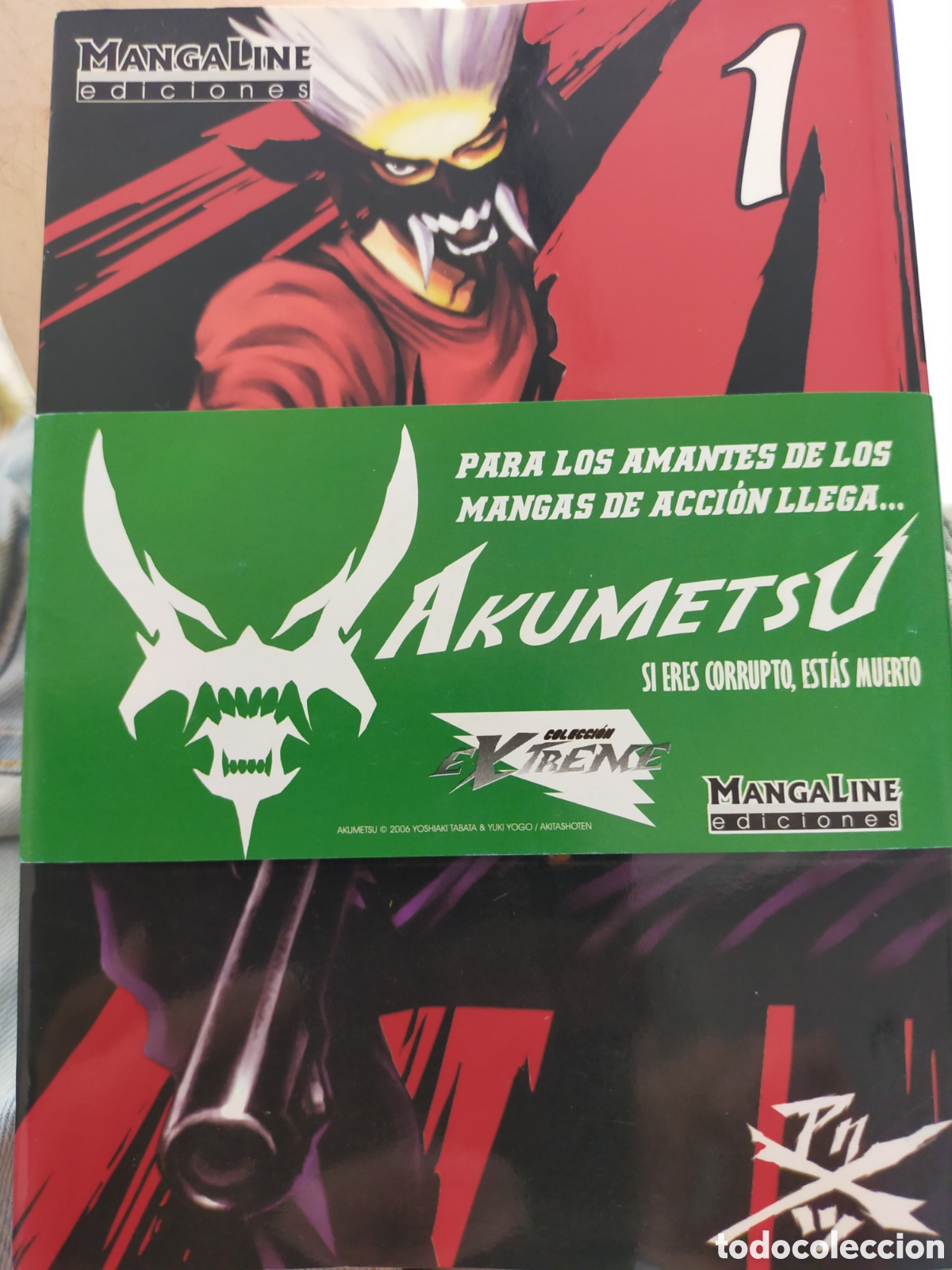 C&oacute;mics: AKUMETSU 1 MANGA VOLUMEN COMO NUEVO - Foto 1