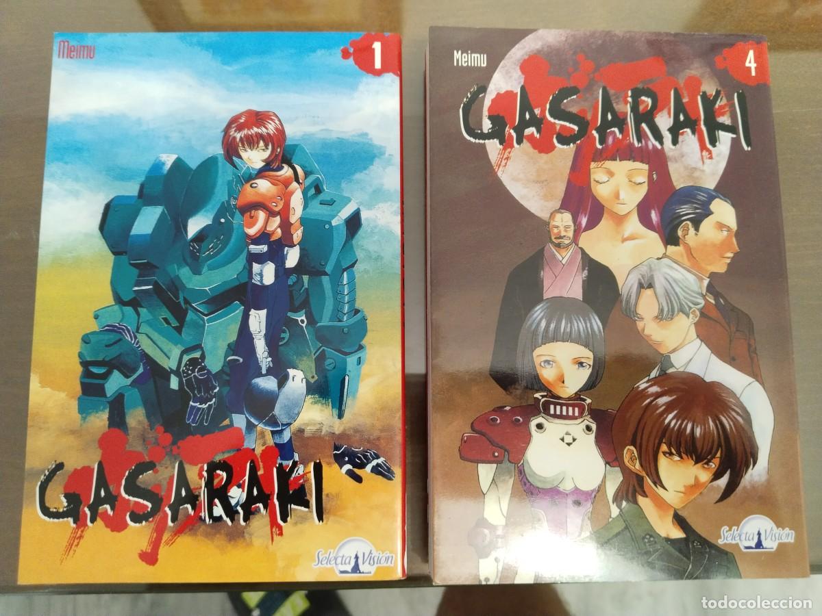 C&oacute;mics: GASARAKI, LOTE TOMOS 1 Y 4, MEIMU, SELECTA VISION - Foto 1