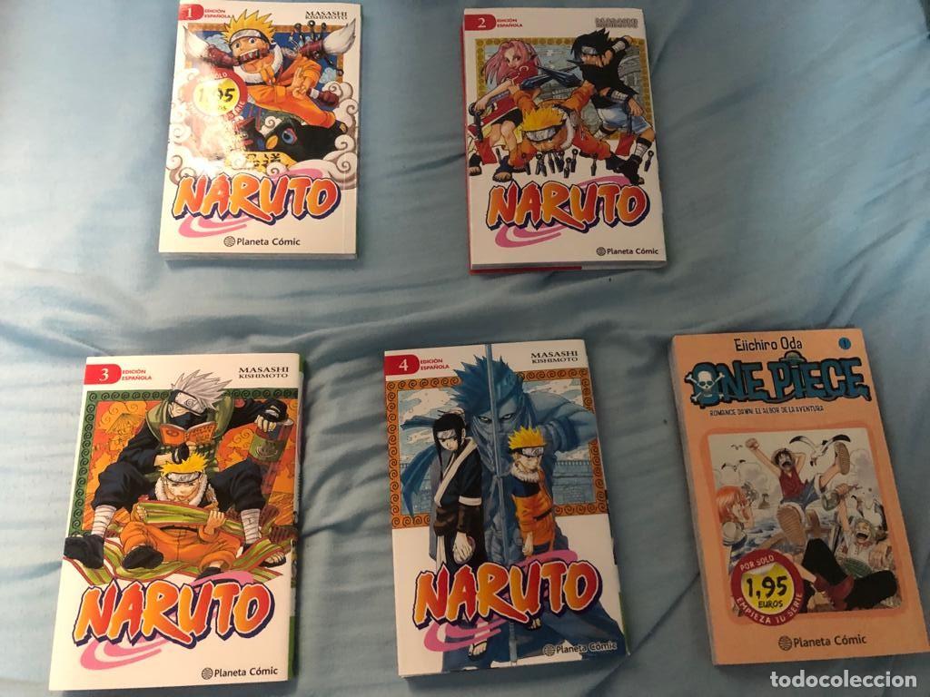 C&oacute;mics: Lote 4 comics Naruto-One Piece - Foto 1