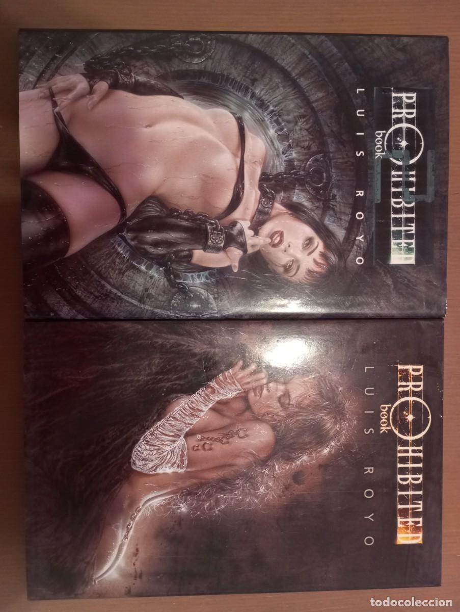 C&oacute;mics: Prohibited book. Luis Royo. 2 tomos - Foto 1