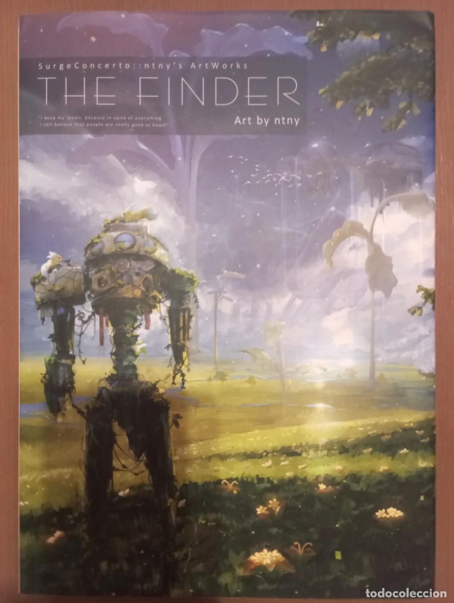C&oacute;mics: The finder. Libro de ilustraciones japon&eacute;s