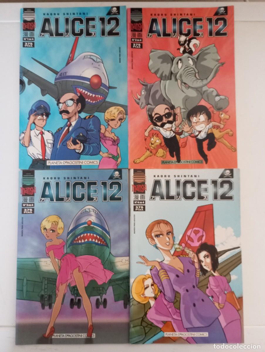 C&oacute;mics: Alice 12. Colecci&oacute;n completa. 4 n&uacute;meros - Foto 1