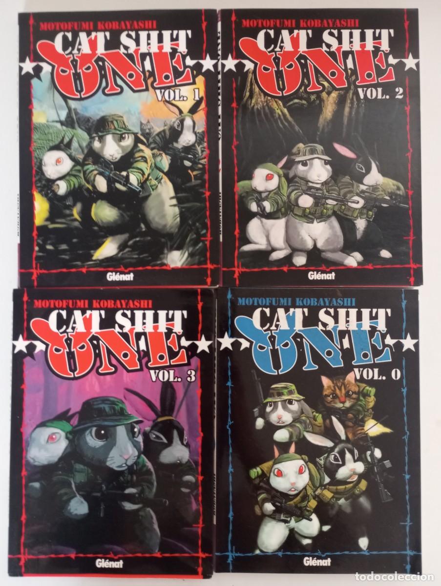 Comics: Cat Shit One. Colecci&oacute;n completa. N&uacute;ms. 0, 1, 2 y 3
