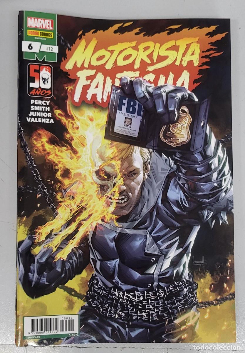 C&oacute;mics: MOTORISTA FANTASMA N&ordm; 12 / 6 - BENJAMIN PERCY / MARVEL - PANINI